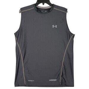 Under Armour HeatGear Sleeveless Training Shirt Mens Medium Athletic Tank Top